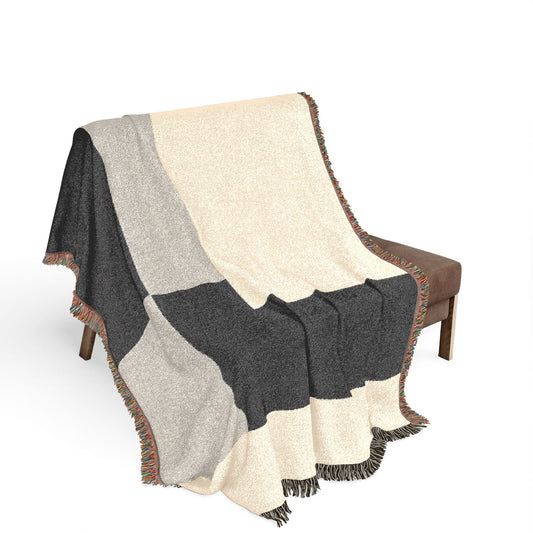 Quiet Measures — Electric Minimal Woven Throw