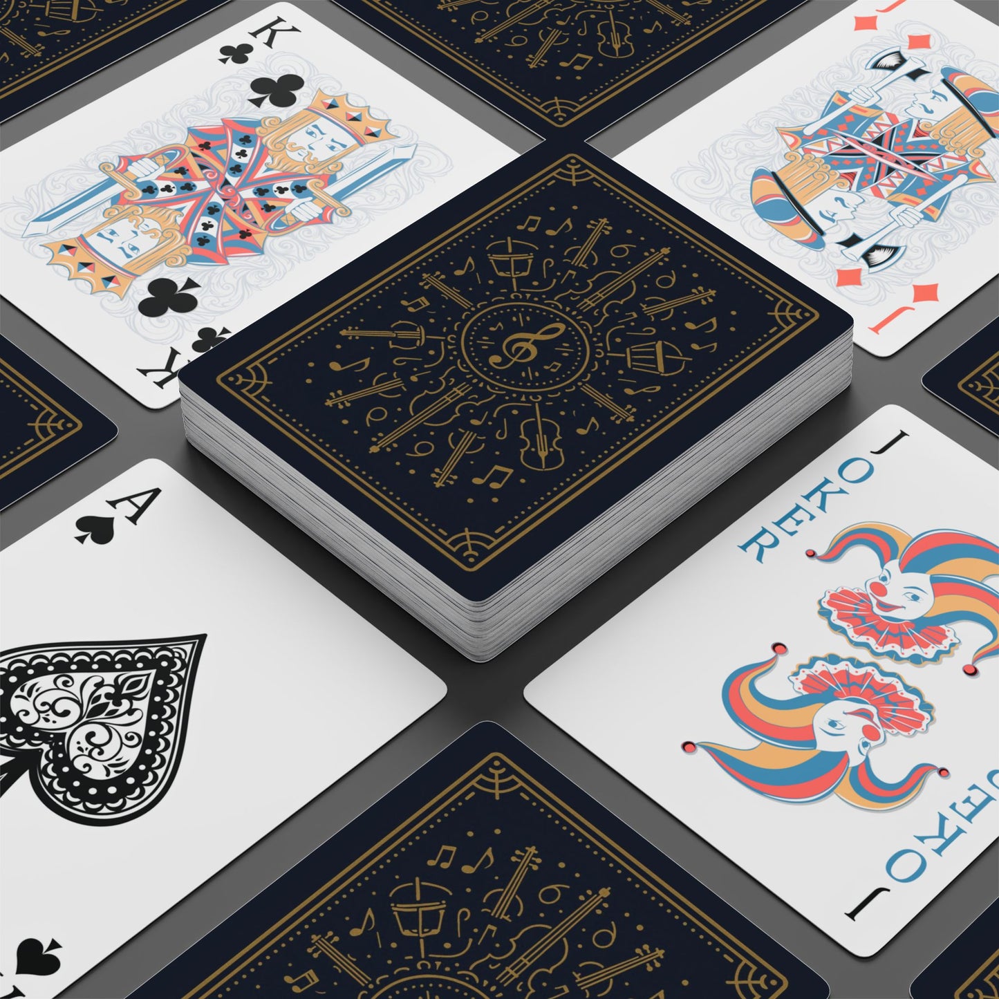 Mandala Music Poker Playing Cards