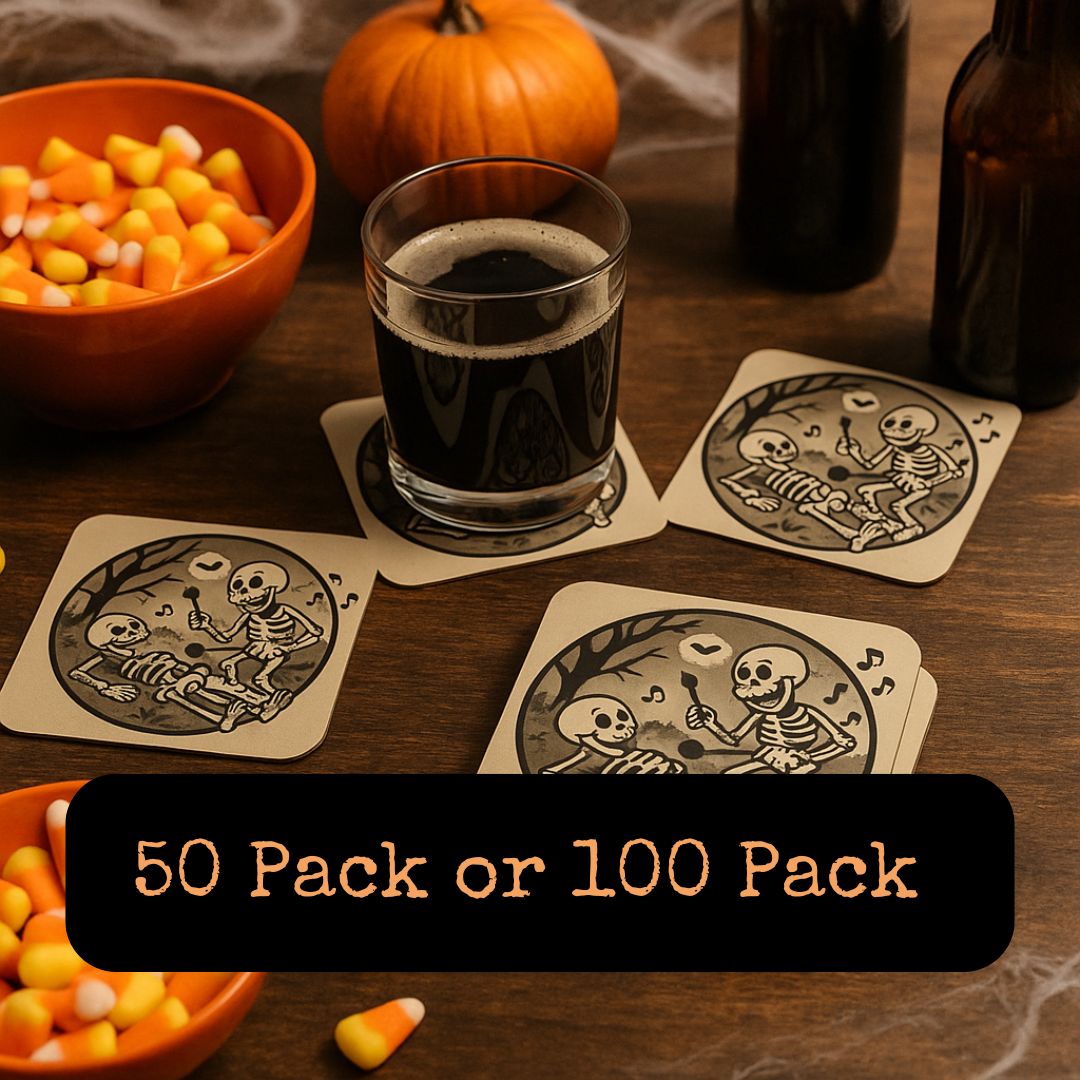 Bone Symphony Coaster Party Pack (50 or 100 pcs)