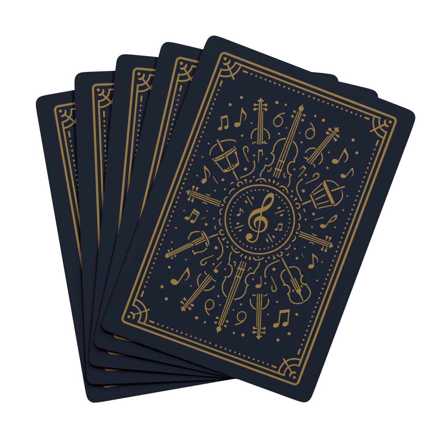 Mandala Music Poker Playing Cards