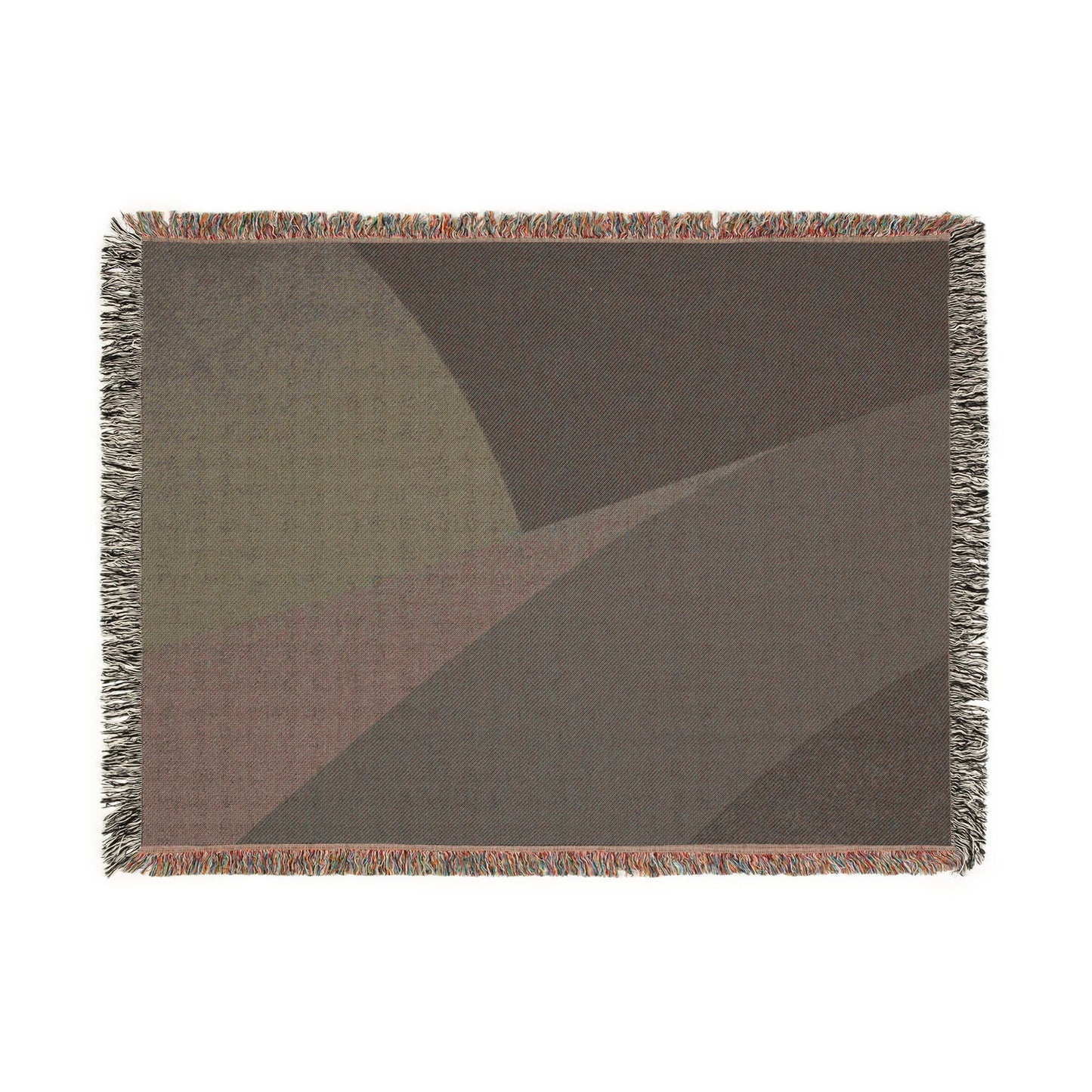 Quiet Measures — Midnight Neon Woven Throw