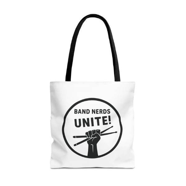 Band Nerds Unite! Tote Bag – Classic Emblem Edition