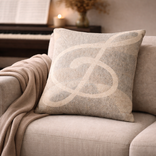 Quiet Measures – Solo Edition Woven Pillow