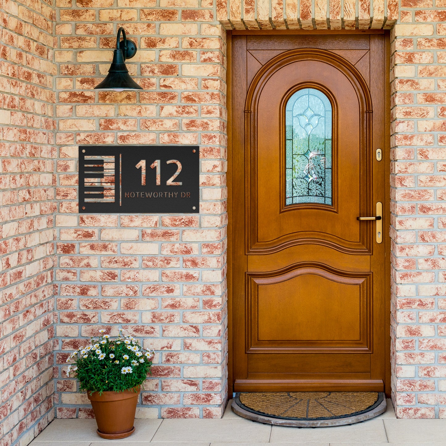 Rectangular Custom Address Plaque