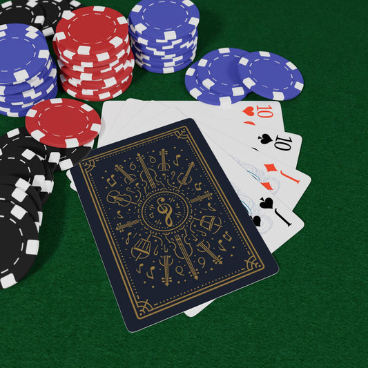 Mandala Music Poker Playing Cards