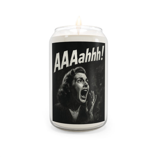 AAAahhh! – Horror Poster Candle (13.75oz Soy Wax)