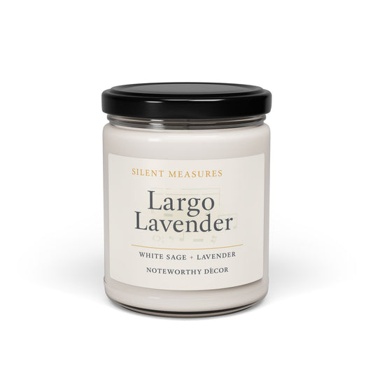 Largo Lavender – Silent Measures Candle
