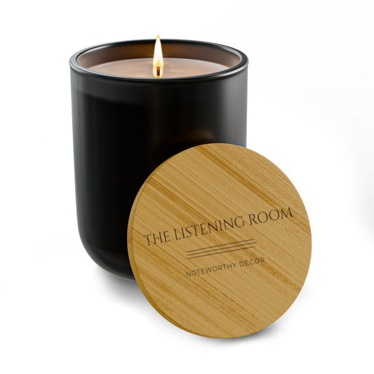 The Listening Room Candle – True Noir Matte / Sea Salt + Orchid
