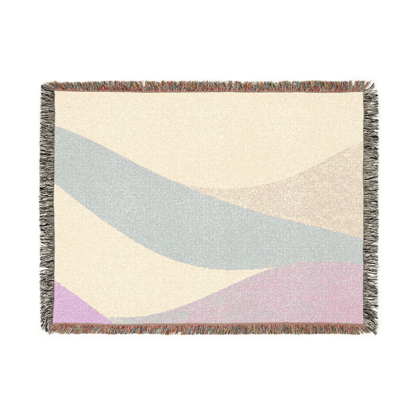 Quiet Measures — Soft Digital Woven Throw
