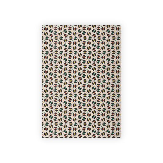 Retro Vinyl Record Wrapping Paper – Mid-Century Music Gift Wrap