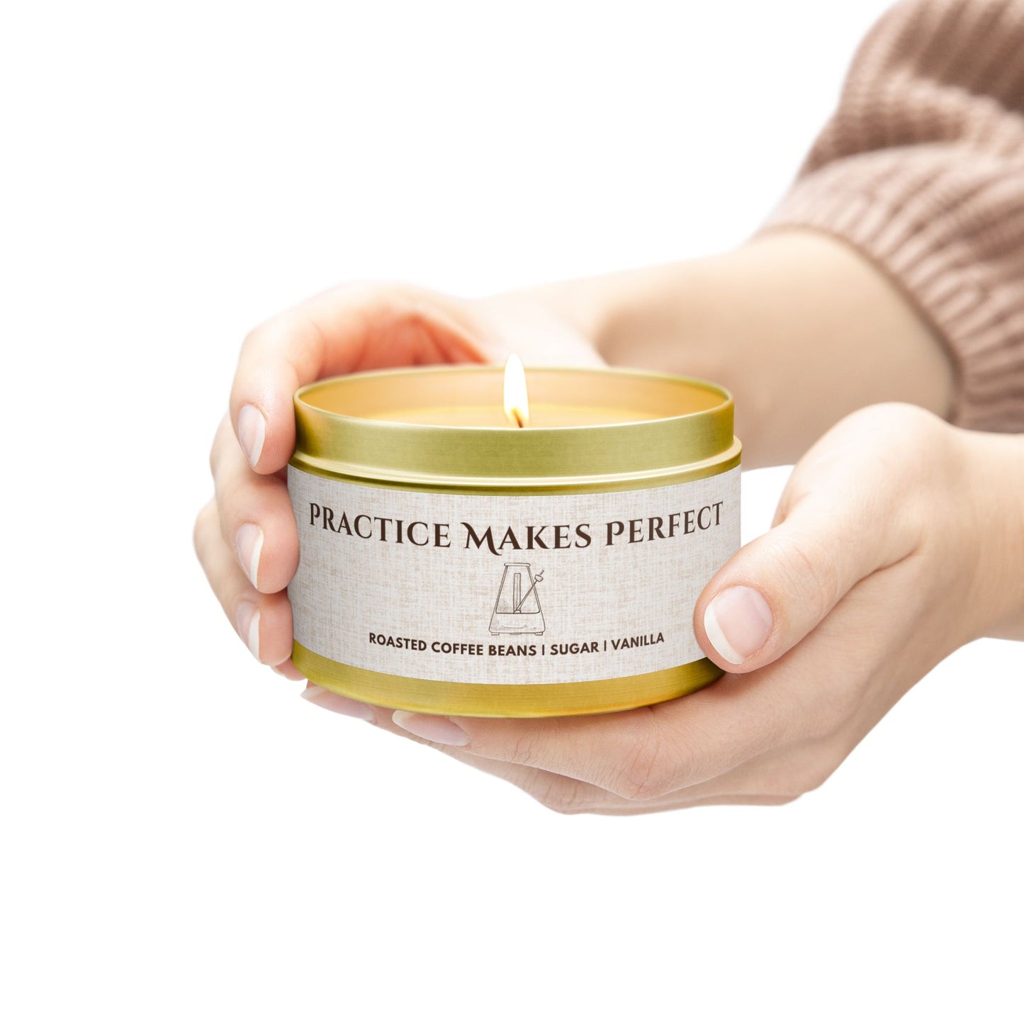 Practice Makes Perfect – Fresh Coffee Tin Candle