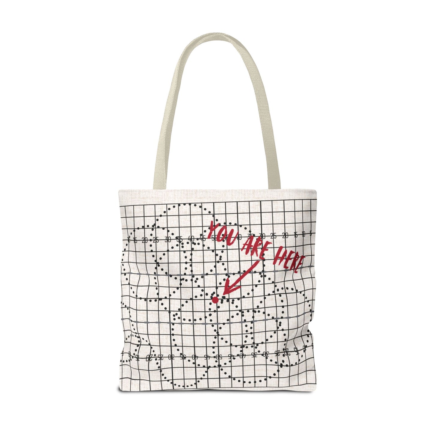 “You Are Here” Dot Chart Tote – Band Camp 2025 Edition