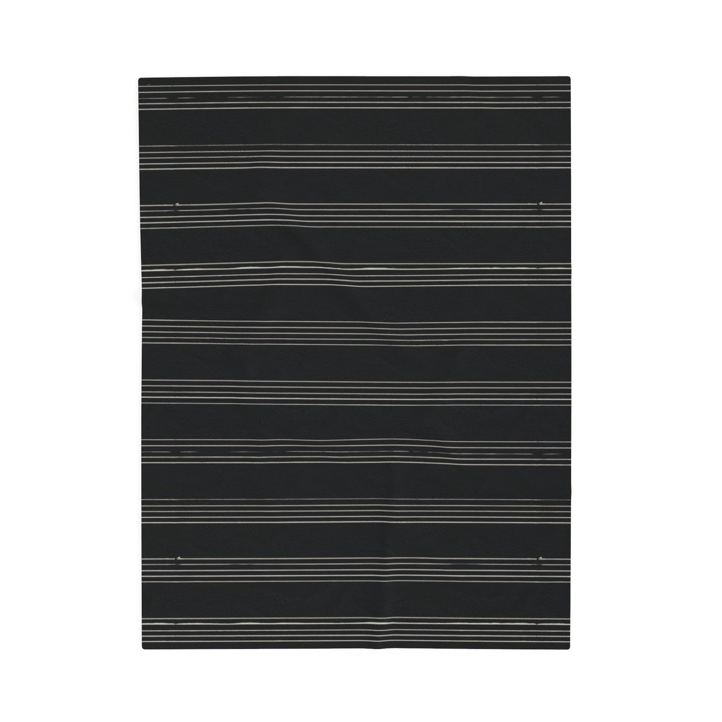 Quiet Measures — Midnight — Velveteen Throw