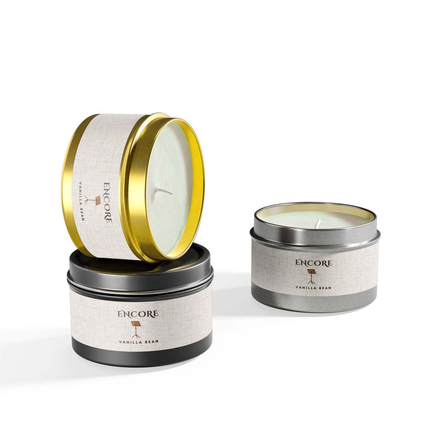 Encore – Vanilla Bean Tin Candle