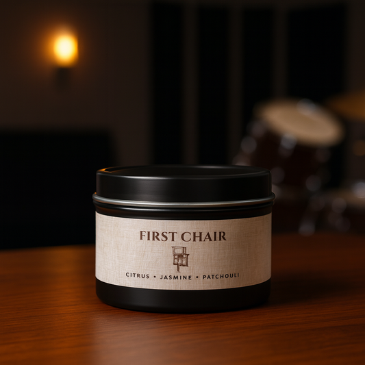 First Chair – Spa Retreat Tin Candle