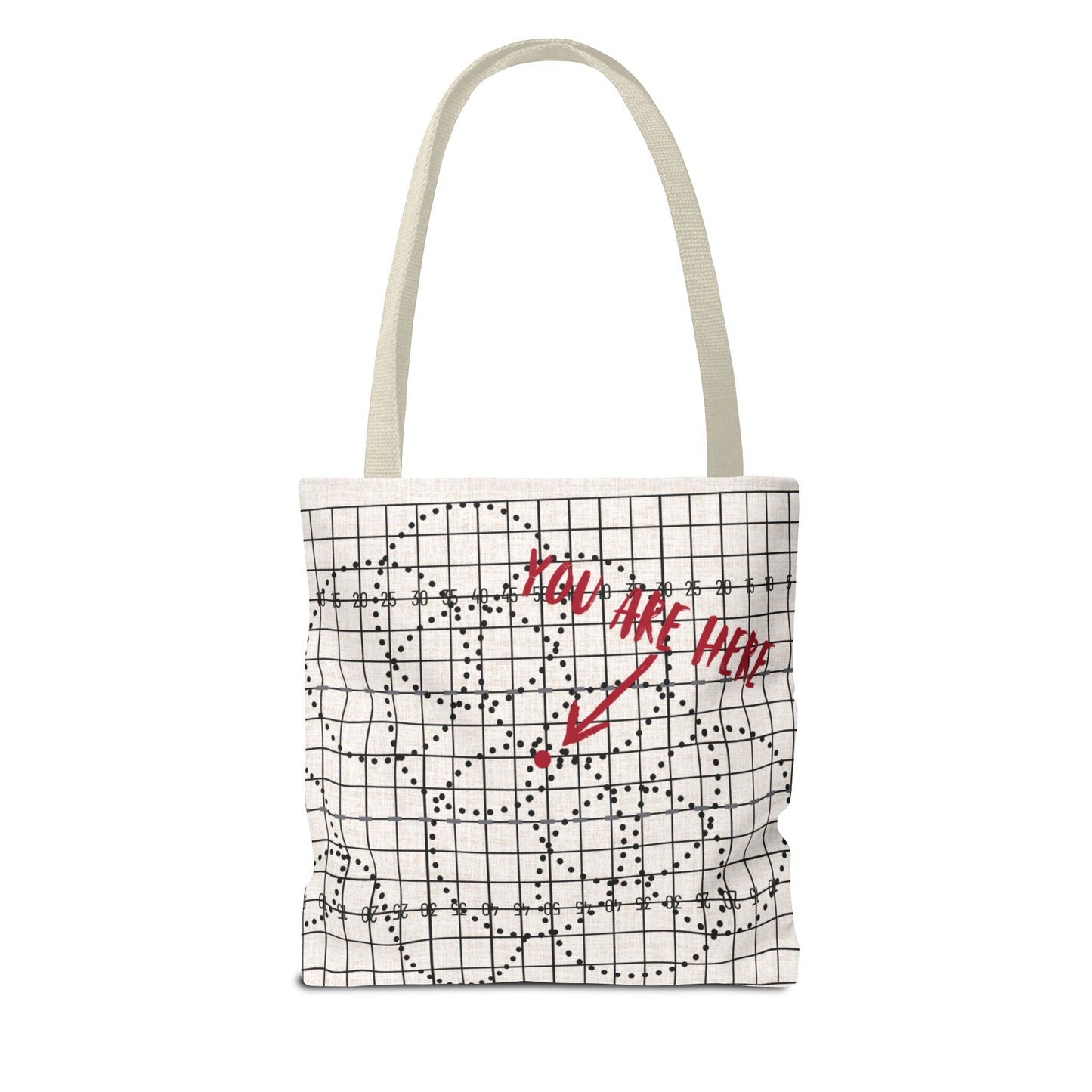 “You Are Here” Dot Chart Tote – Band Camp 2025 Edition