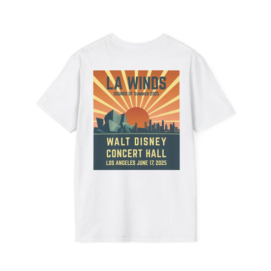LA Winds “Sounds of Summer 2025” Concert Tee – Walt Disney Hall Edition