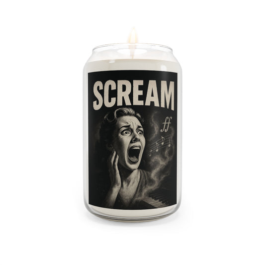 SCREAM!!! – Horror Poster Candle (13.75oz Soy Wax)