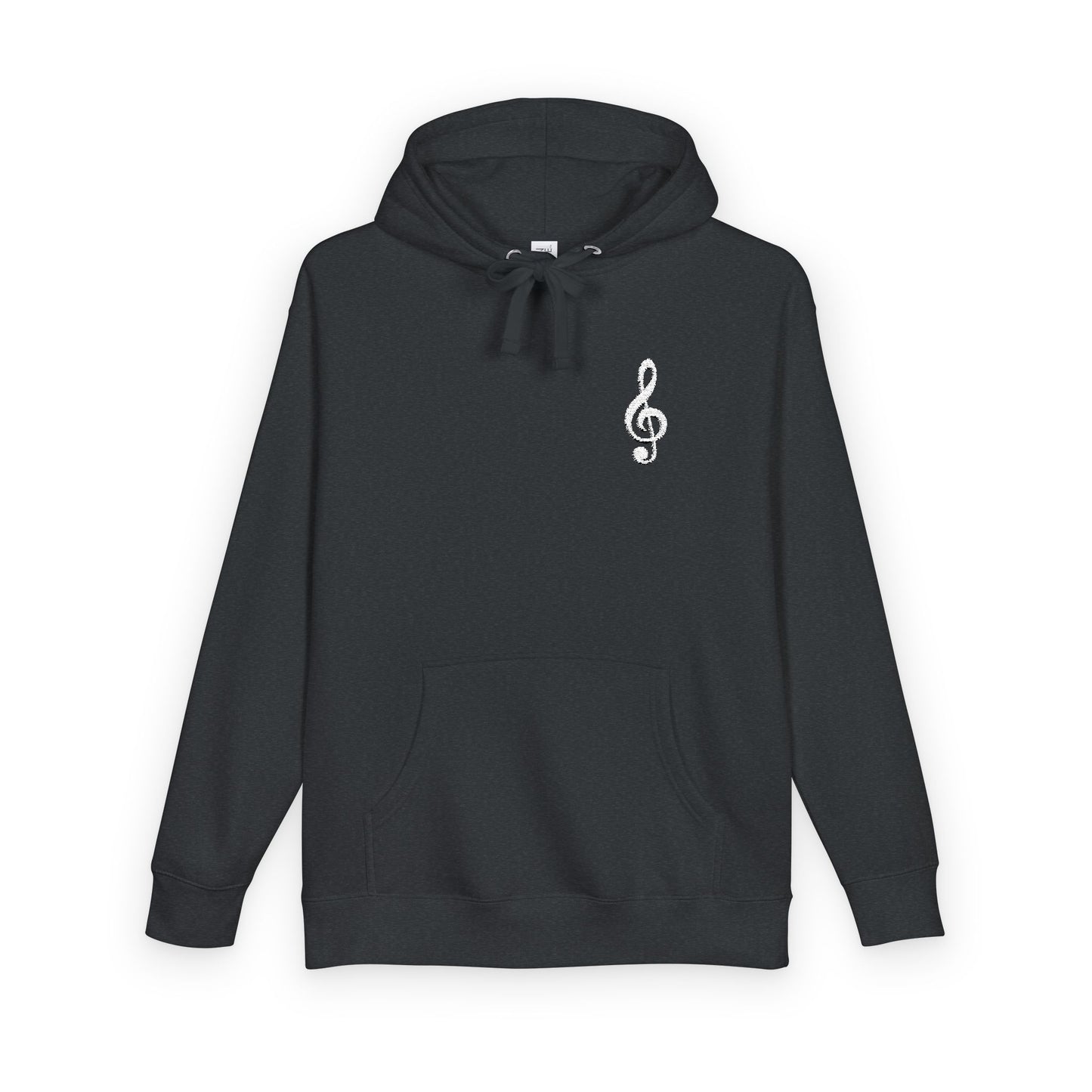 The Confidence Hoodie — Subtle Stitch, Soloist Strength (Charcoal Grey)