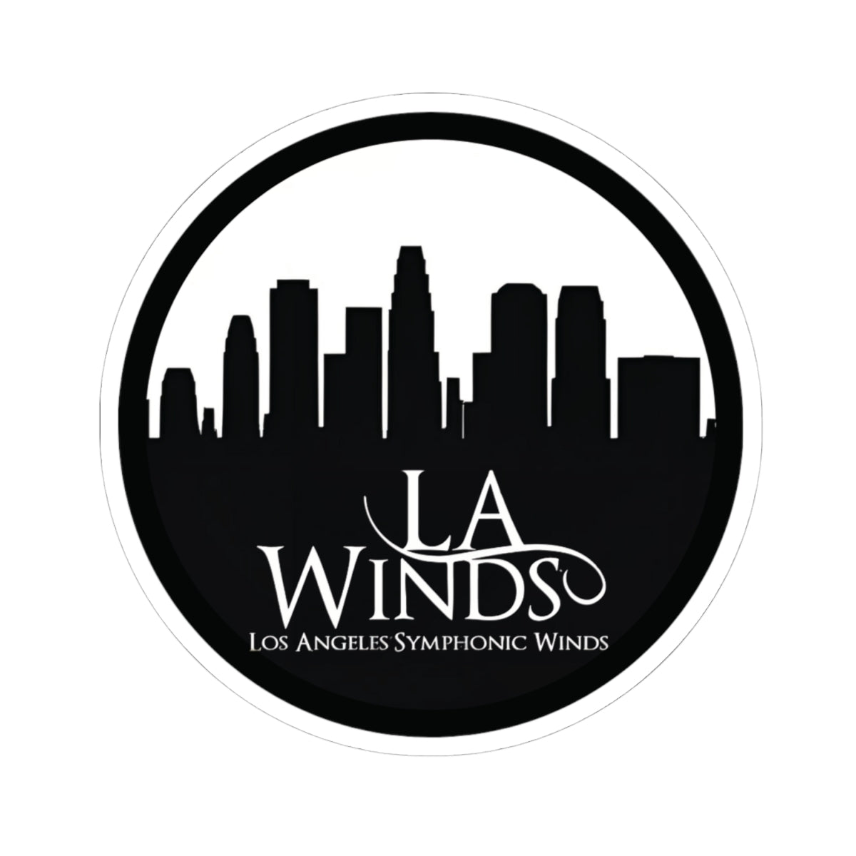 LA Winds Bold Skyline Sticker