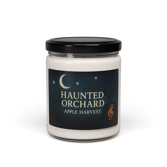 Haunted Orchard – Apple Harvest Halloween Candle (9oz Soy Wax)