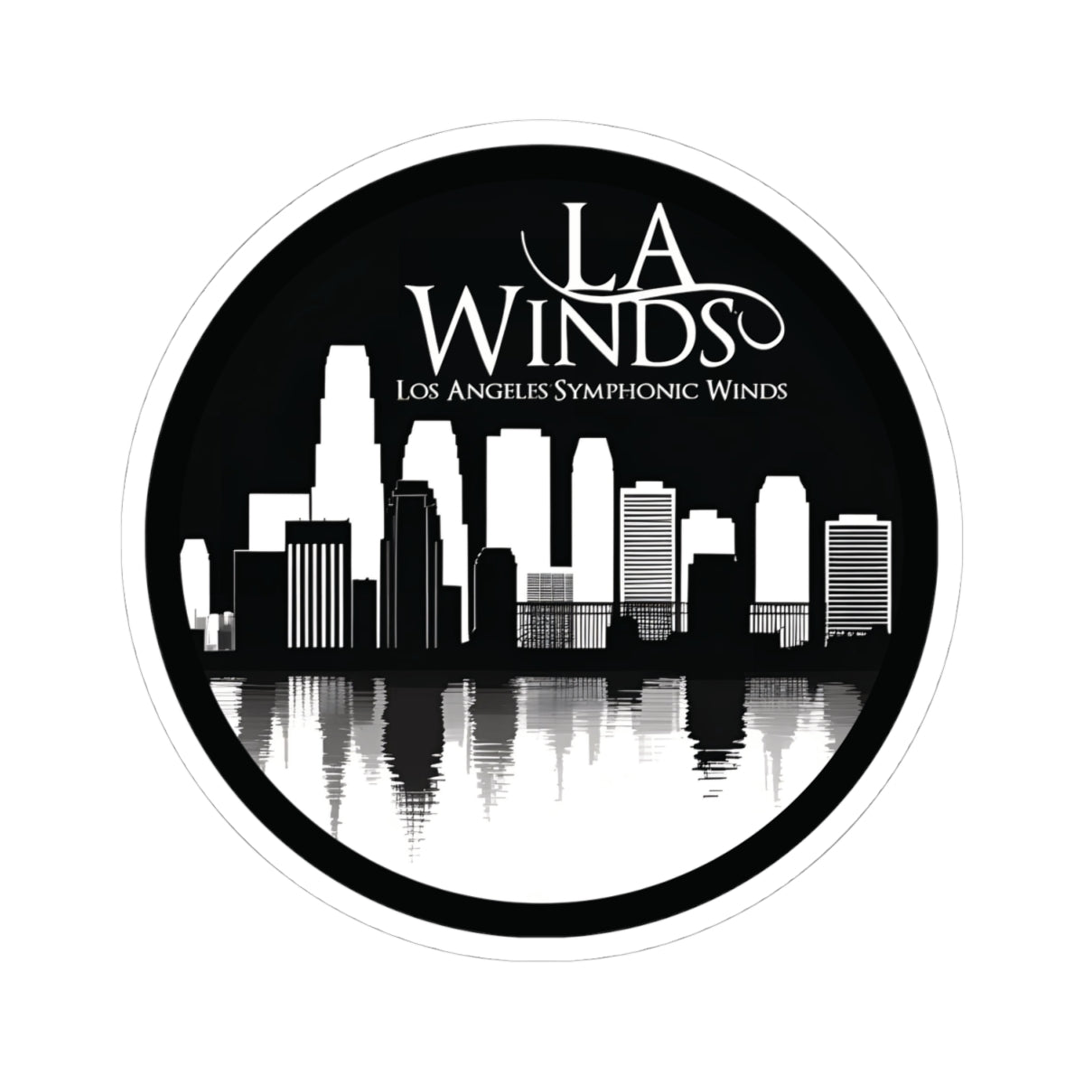 LA Winds Reflections Sticker