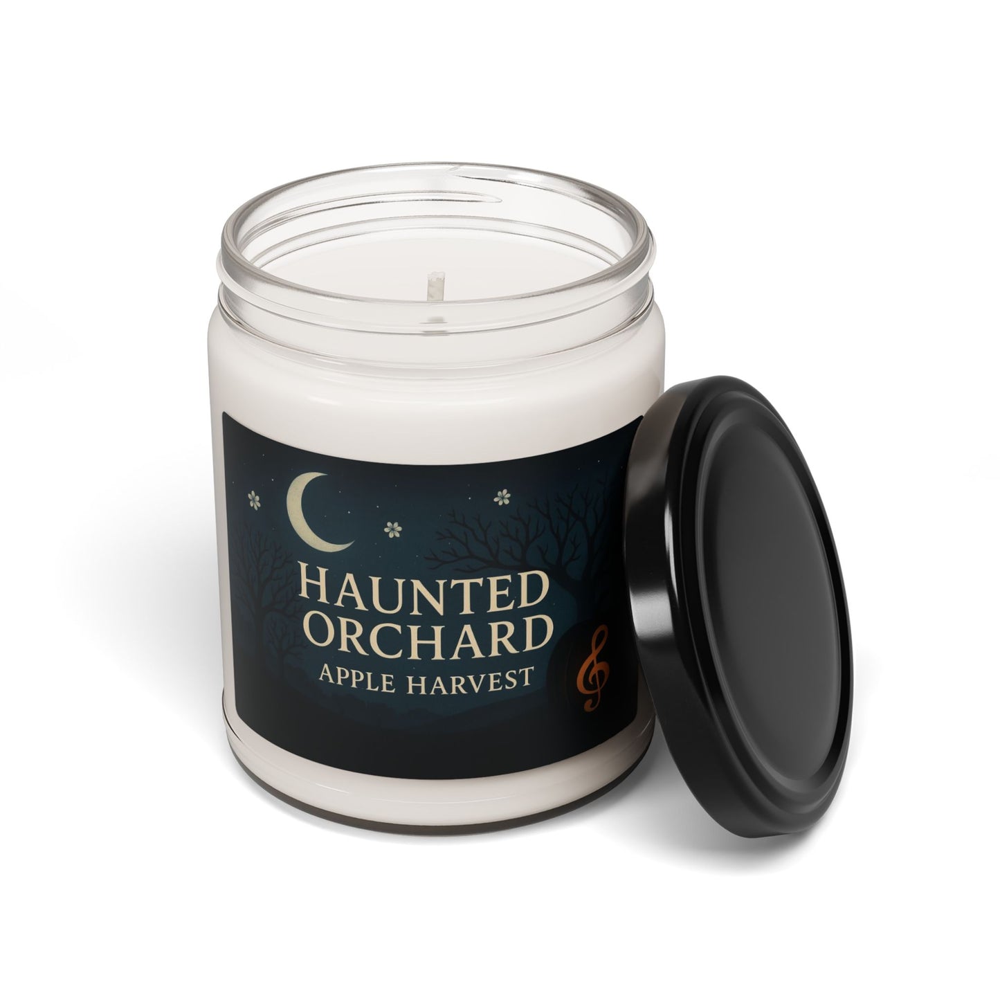 Haunted Orchard – Apple Harvest Halloween Candle (9oz Soy Wax)