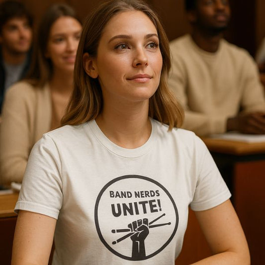 Band Nerds Unite! Classic Emblem Unisex T-Shirt