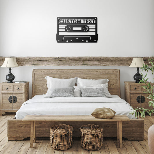 CUSTOM CASSETTE TAPE SIGN
