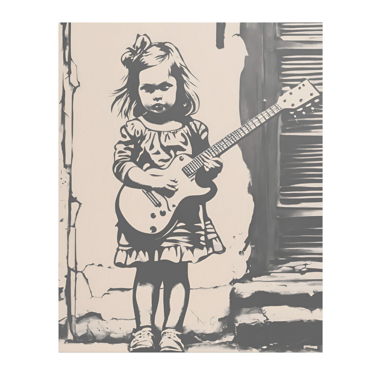 Girl With Guitar