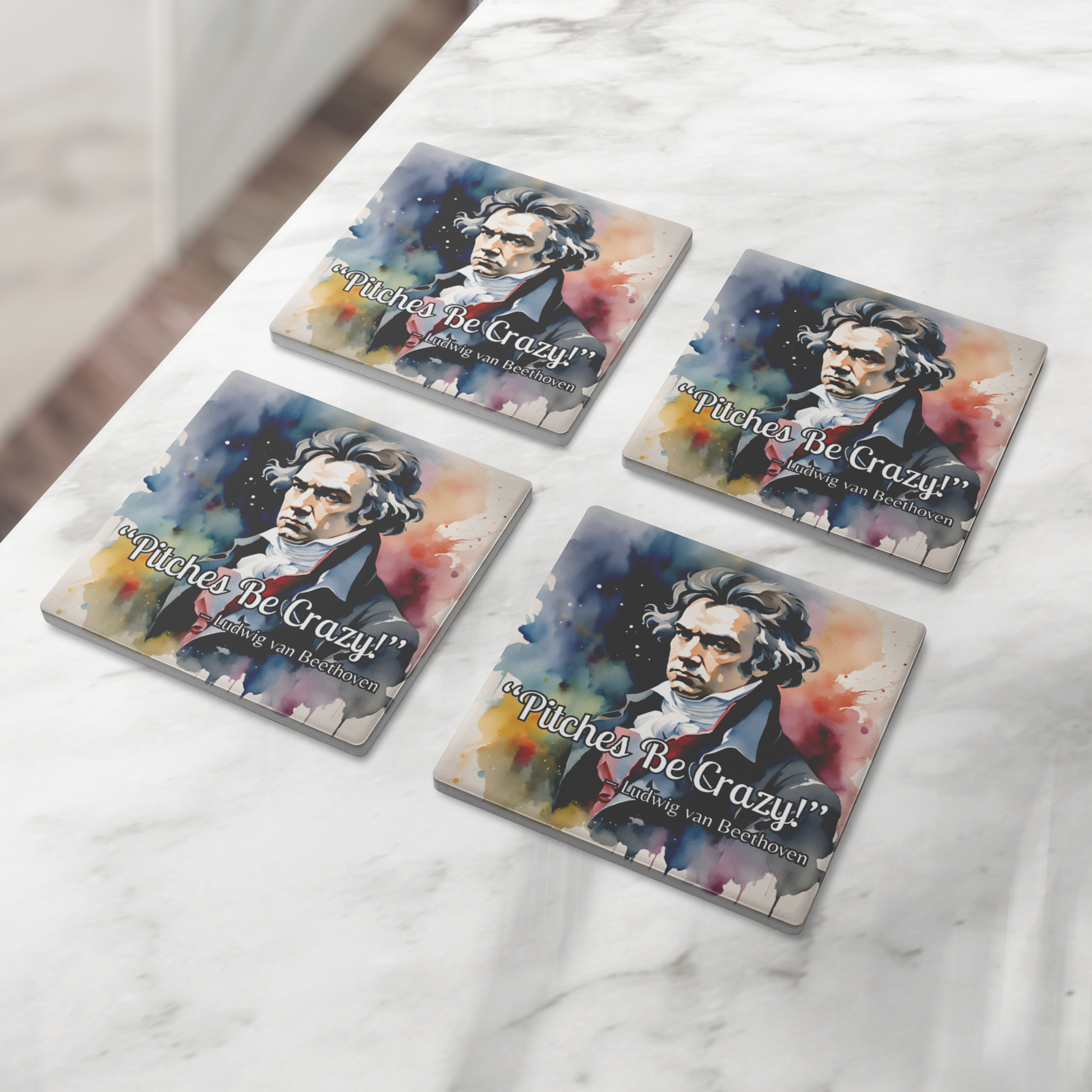 Pitches_Be_Crazy__Beethoven_Co_SquareStoneCoaster_4pcLifestyle_Mockup.png