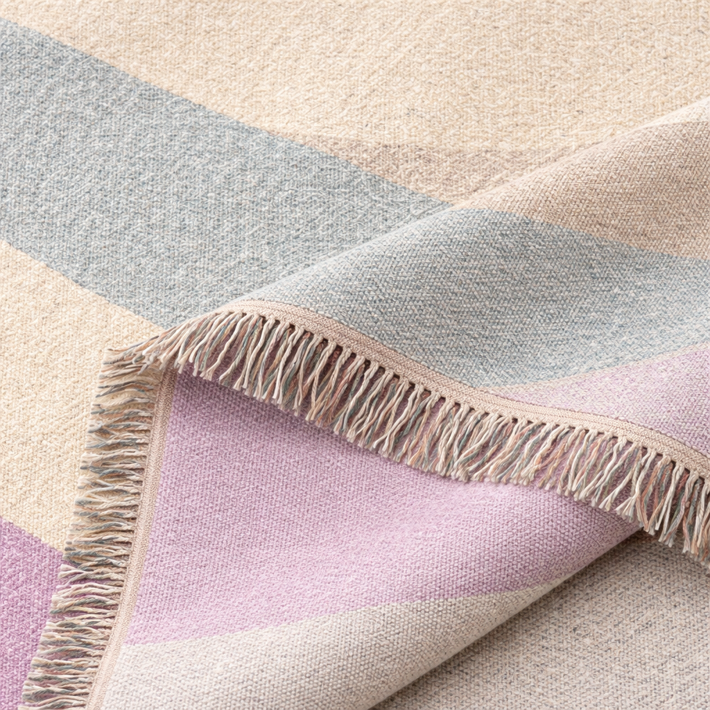 Quiet Measures — Soft Digital Woven Throw