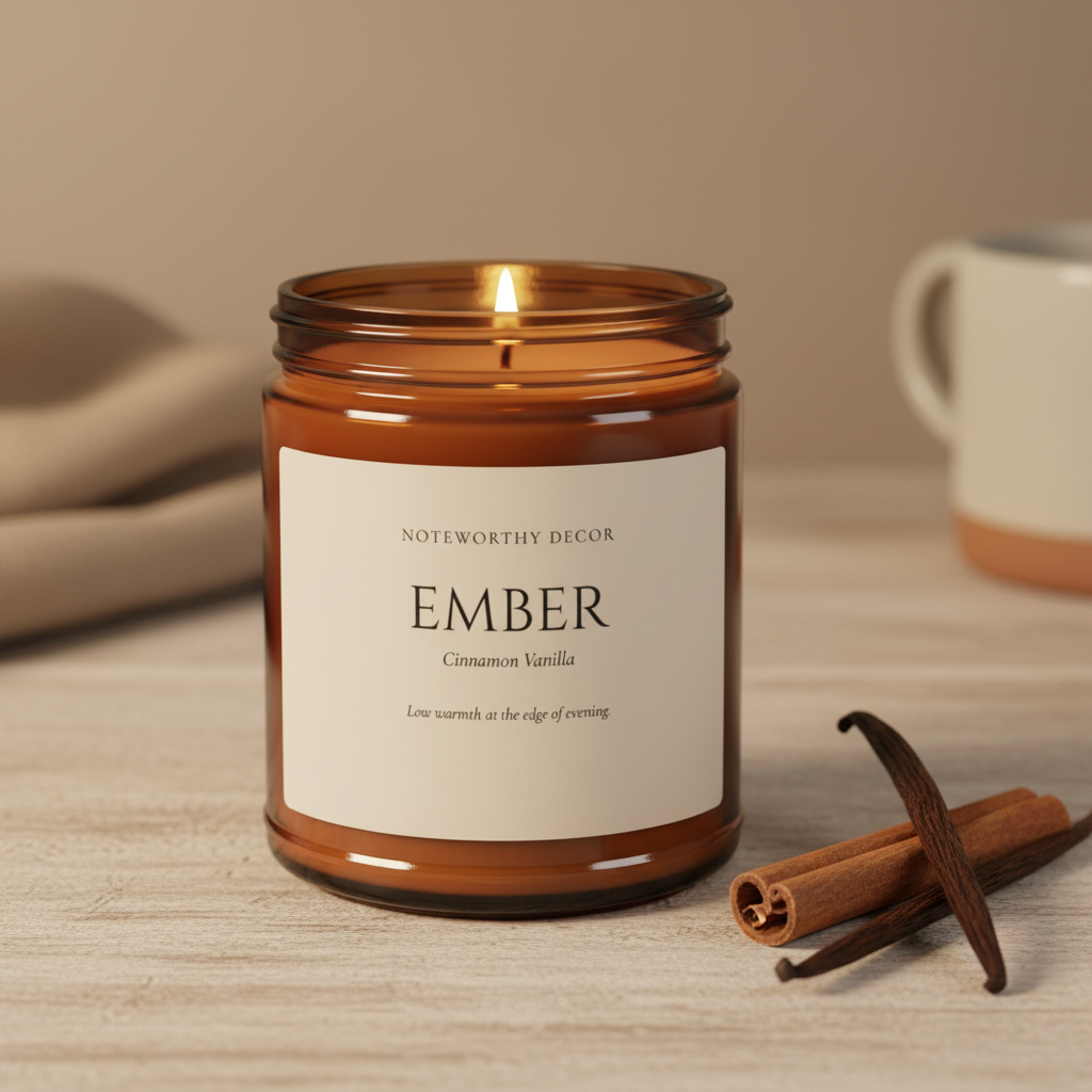 Ember Candle Close-up